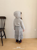 ［BANANAJ］Anggo dot hood jumper
