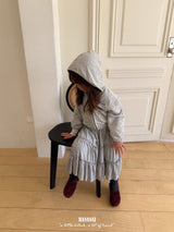 ［BANANAJ］Anggo dot hood jumper