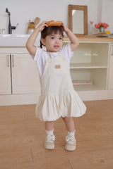 ［bebenine］Cloud bubble suspender pants