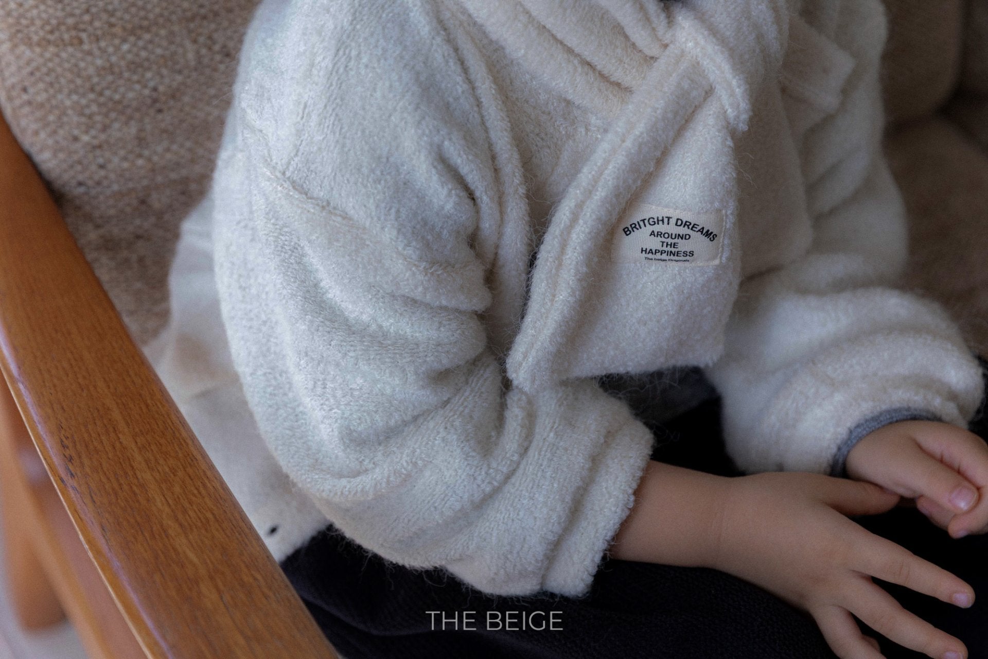 ［The beige］Knit cardigan