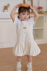 ［bebenine］Cloud bubble suspender pants