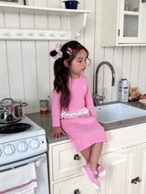 ［second moment］Coco frill stripe set up