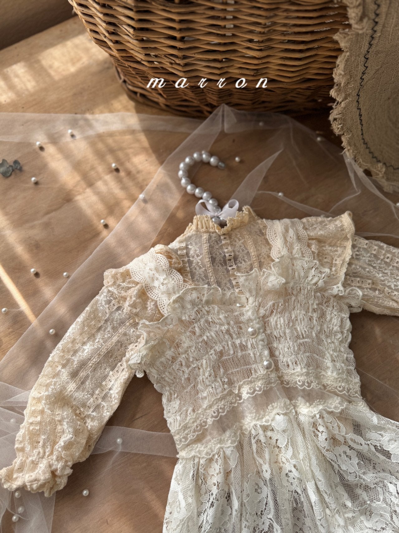 ［marron］Sellin one-piece