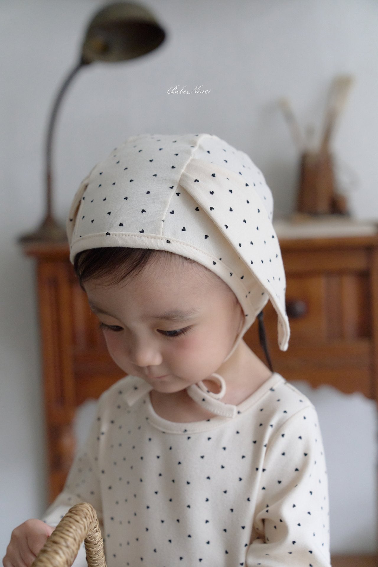 ［bebenine］Love Dot Bonnet