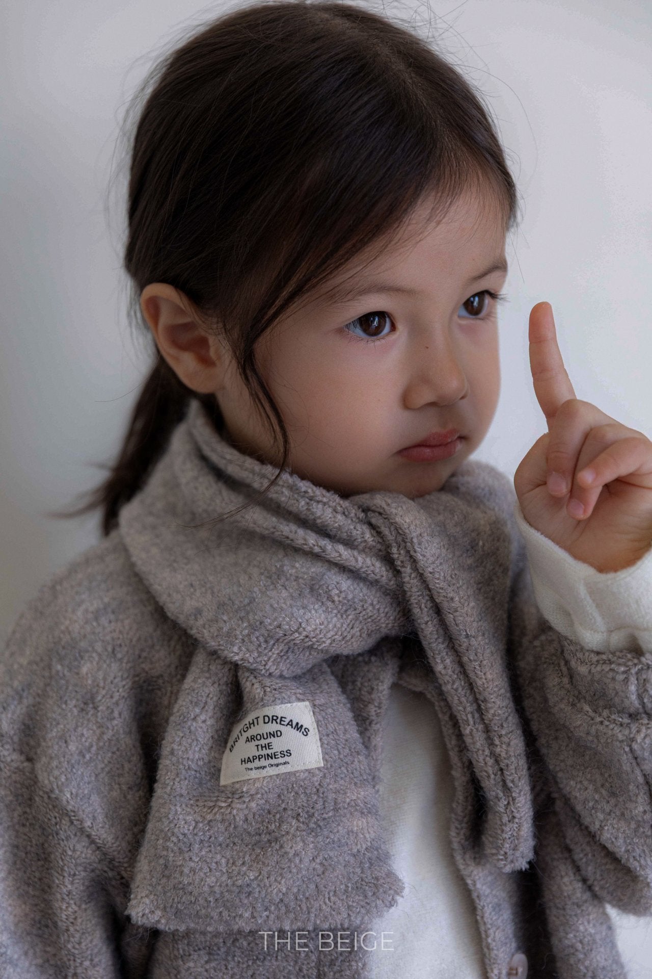 ［The beige］Knit cardigan