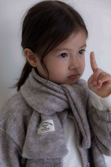 ［The beige］Knit muffler