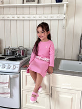 ［second moment］Coco frill stripe set up