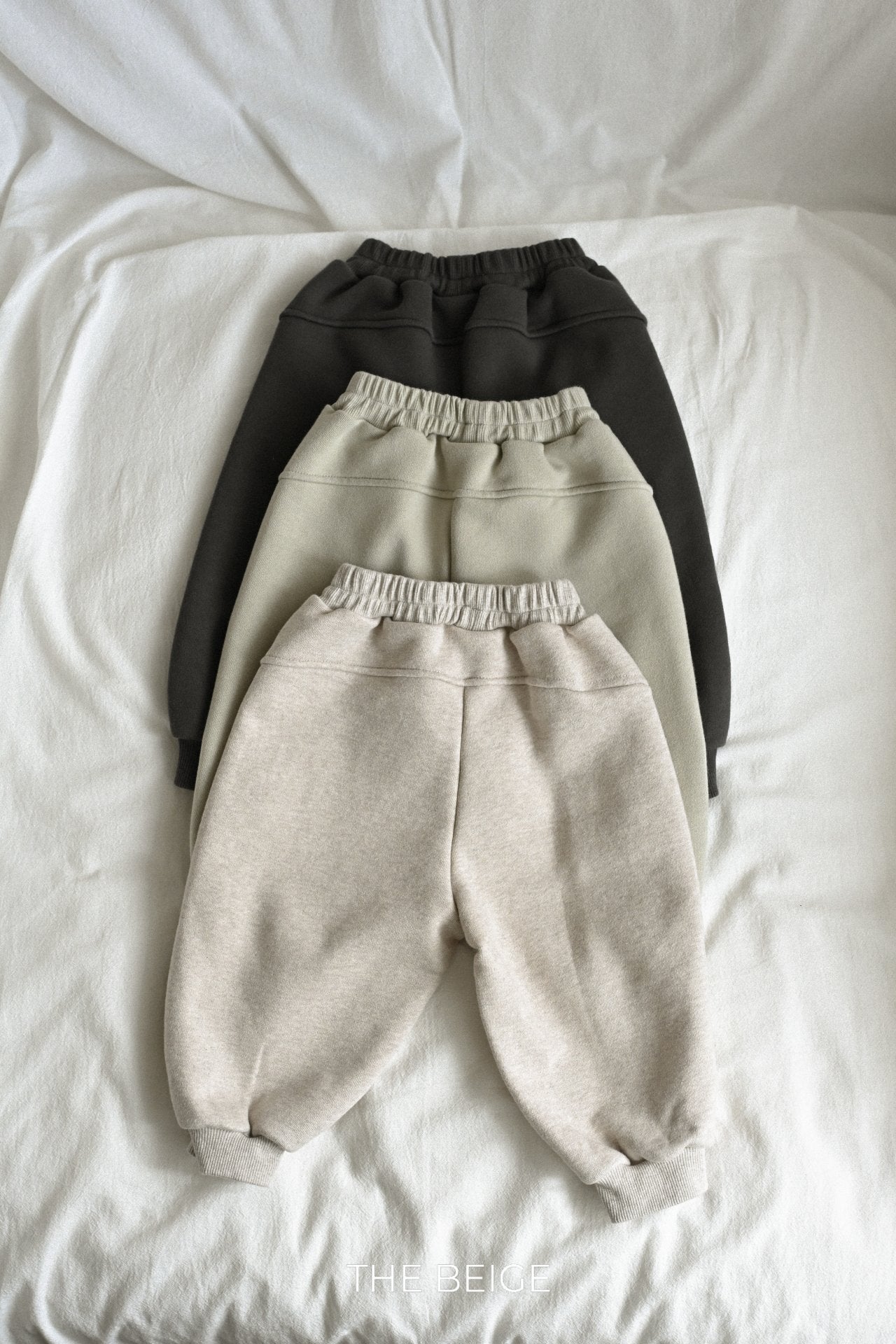 ［The beige］Tape hoodie set