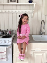 ［second moment］Coco frill stripe set up
