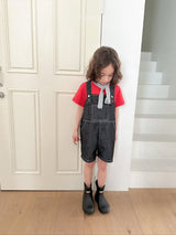 ［digreen］Mood short overalls