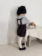 ［mimi market］Check balloon blouse