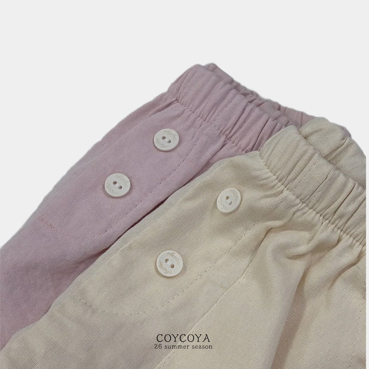 ［COYCOYA］Pocket string pants