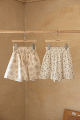 ［perrobebe］Lola flower pants (navy)