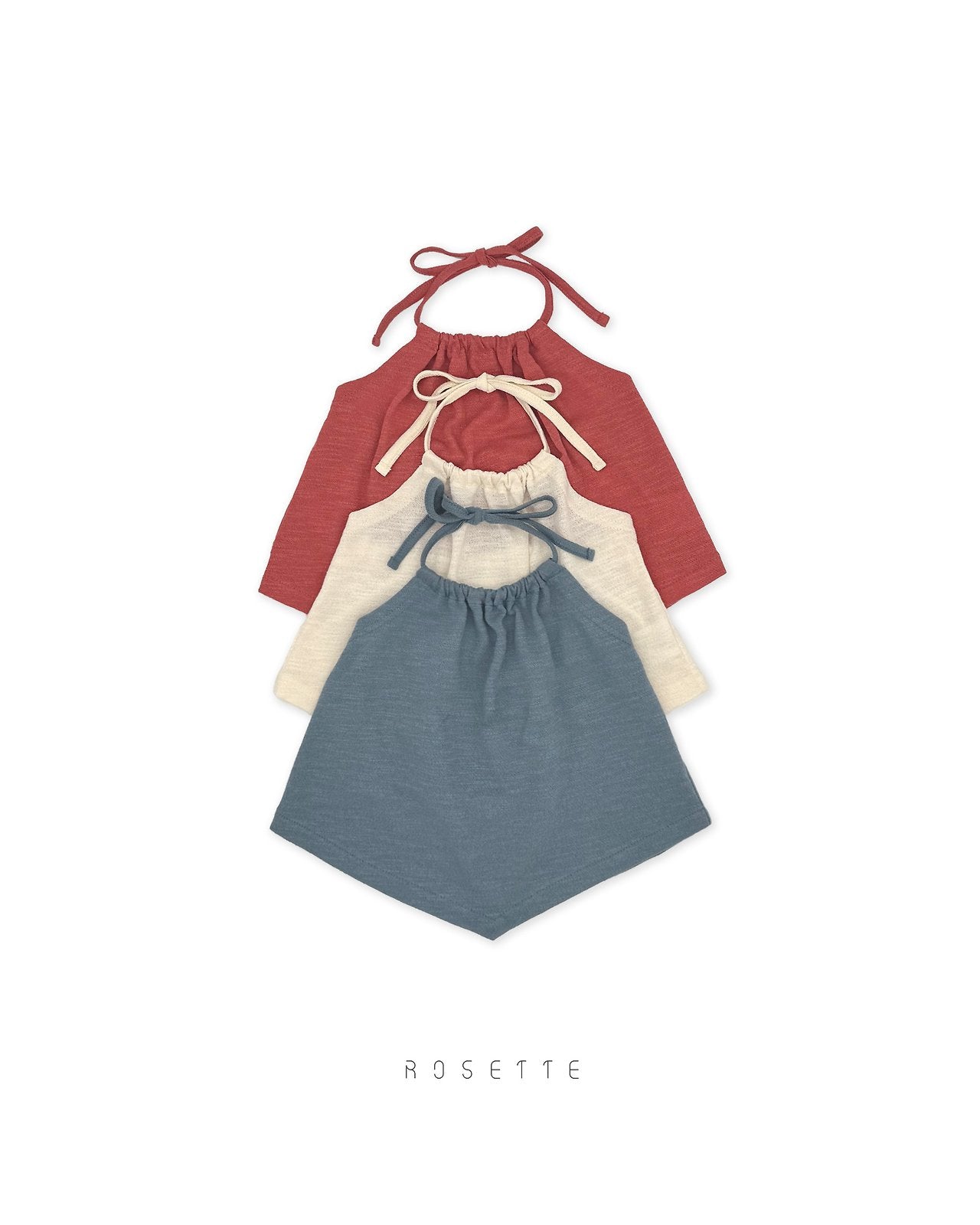 ［ROSETTE］Summer halter tops