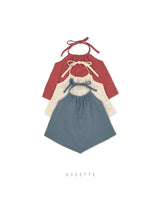 ［ROSETTE］Summer halter tops