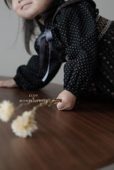 ［Mon petit bebe］Monde embroidery blouse