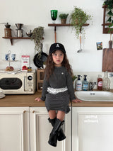 ［second moment］Coco frill stripe set up