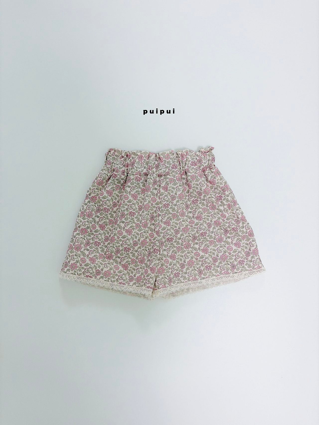 ［puipui］Vienna flower short pants
