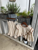 ［marron］Lala frill blouse