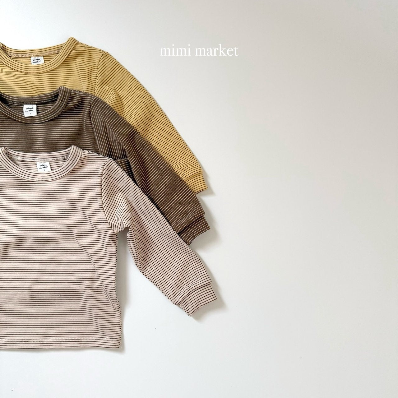 [mimi market] Bagel sibori tee