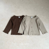 ［mimi market］Liz rib cardigan