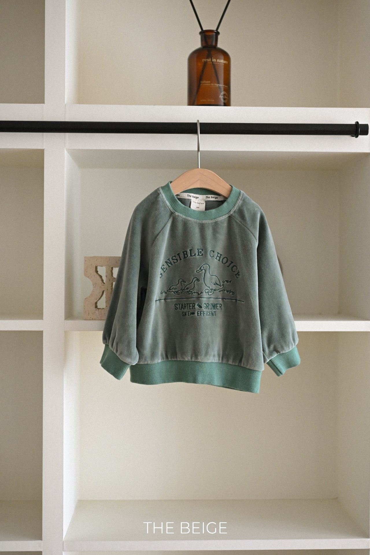 ［The beige］Velvet mtm