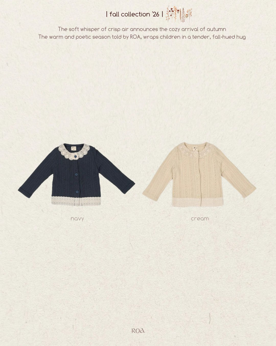 ［ROA］Belle Cardigan