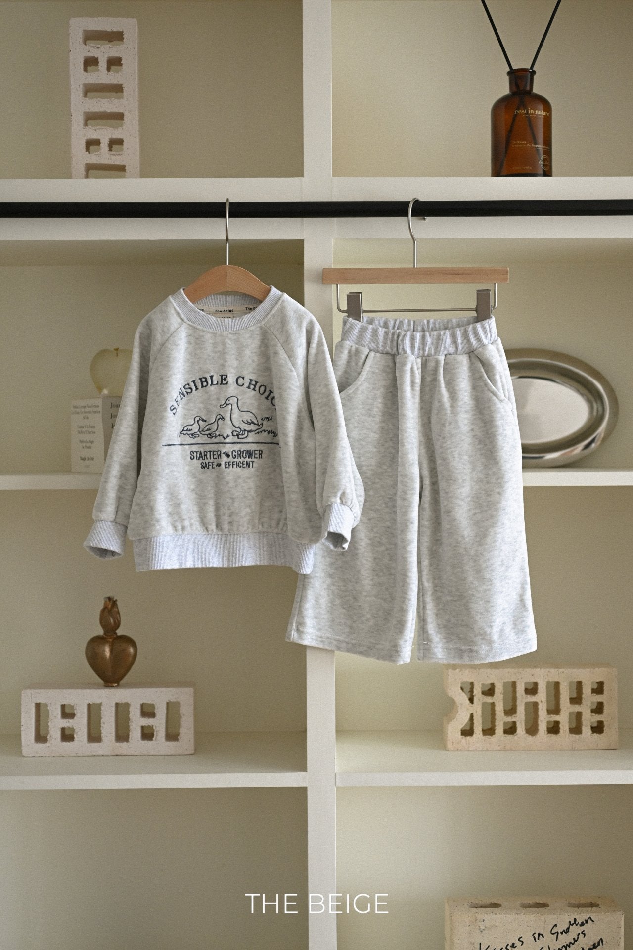 ［The beige］Velvet mtm