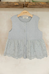［perrobebe］Helena knit vest
