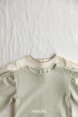 ［aladin］Pico lace eyelet tops