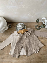 ［Mon petit bebe］Clara ruffle tops