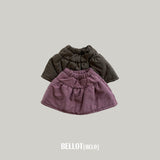 ［BELLOT］Bobo check skirt (kids)