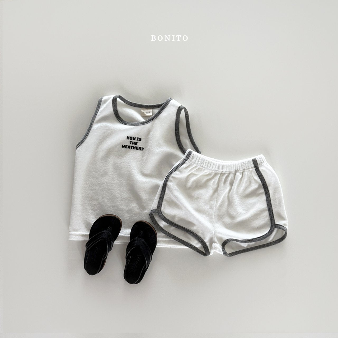 ［Bonito］Weather sleeveless set