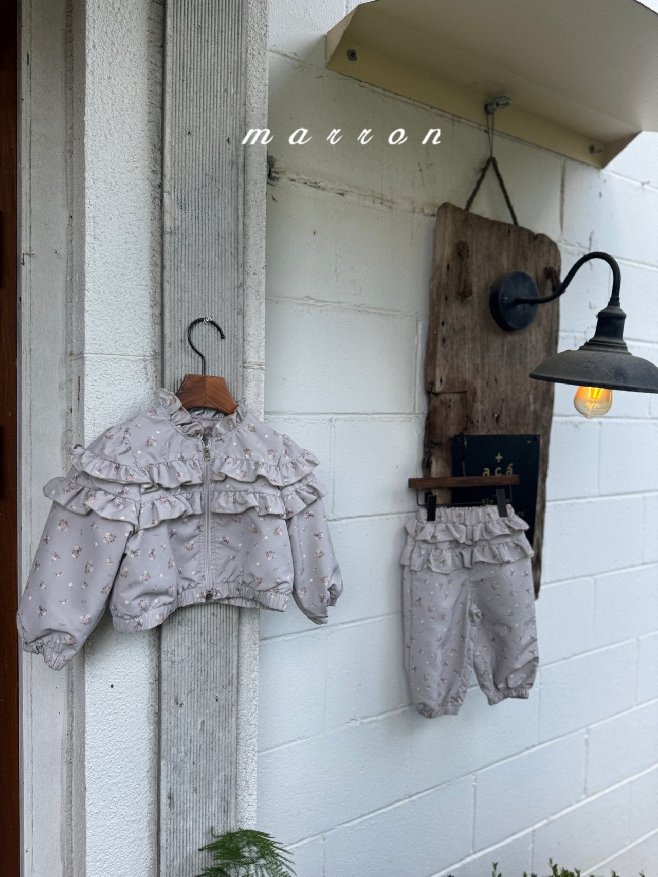 ［marron］Frill jacket
