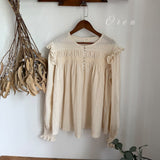 ［OREN］Miel smock blouse (mom)