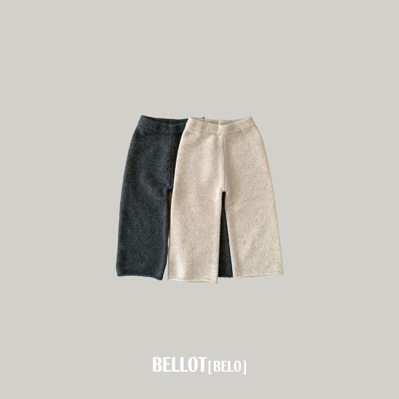 ［BELLOT］Uno knit pants (kids)