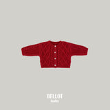 ［BELLOT］Alpha wool cardigan (baby)