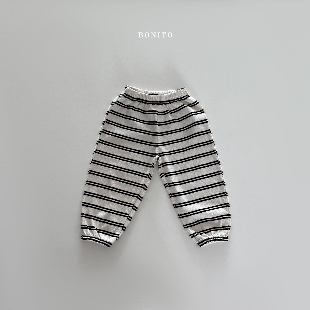 ［Bonito］Stripe jogger pants