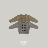 ［BELLOT］Berry cashmere knit pullover (baby)