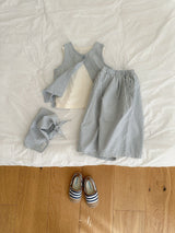［atomeme］Muse check sleeveless blouse