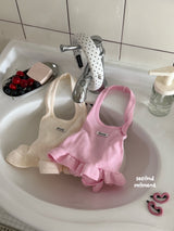［second moment］Chou cream halter neck tops