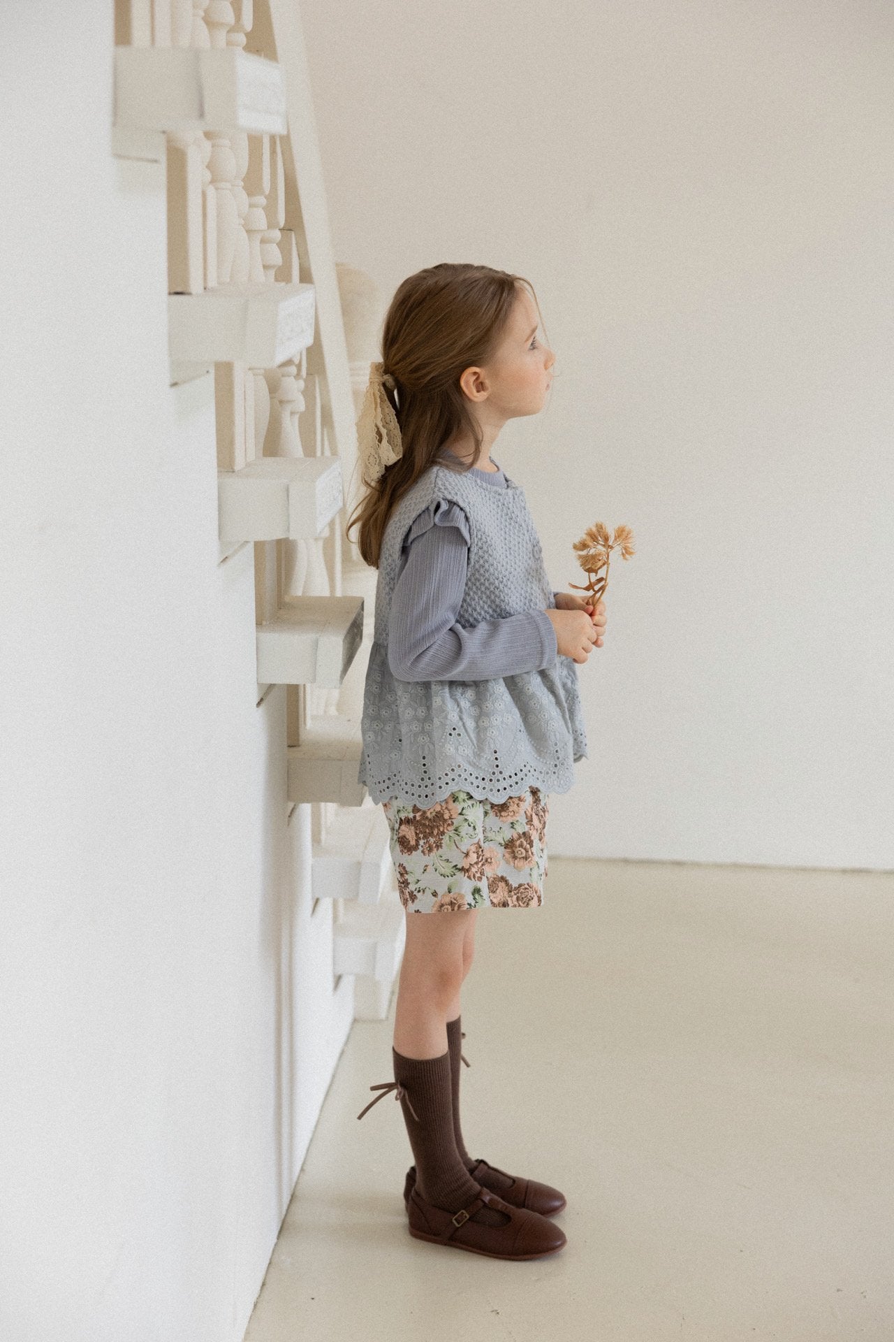 ［perrobebe］Helena knit vest