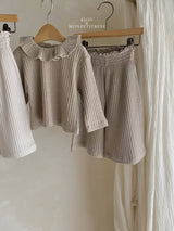 ［Mon petit bebe］Clara ruffle tops