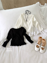 ［second moment］Eazy rib mellow tops