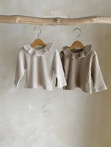 ［Mon petit bebe］Clara ruffle tops