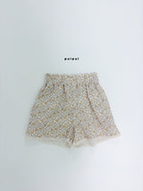 ［puipui］Vienna flower short pants