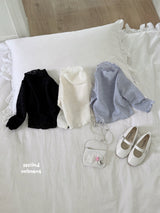 ［second moment］Lolo ribbon mellow tops