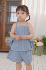 ［bebenine］Sunshine stripe ribbon set up