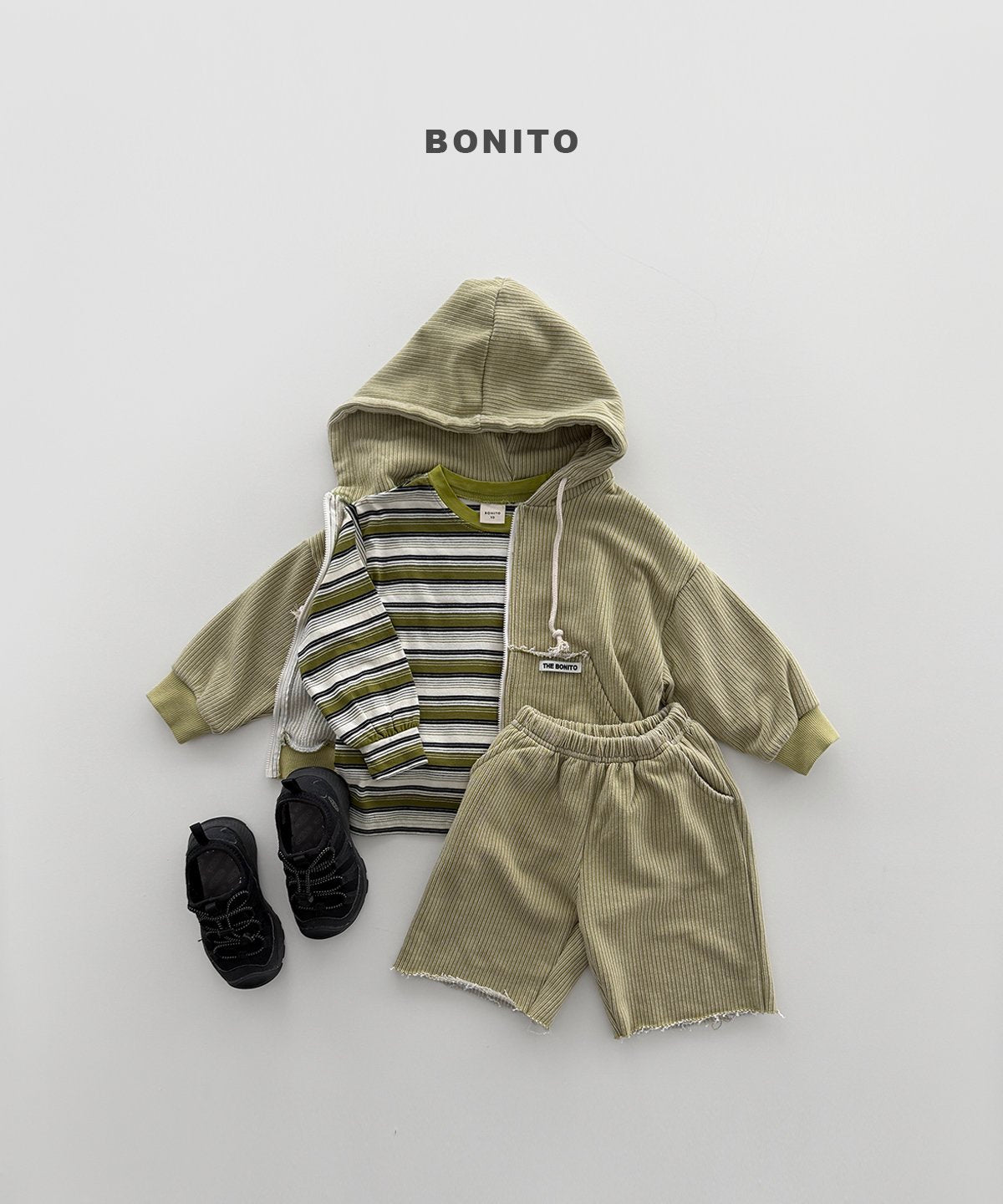 ［Bonito］Eddie hoodie set up