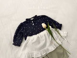 ［valubebe］Bloom frill blouse (baby)